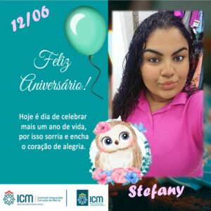 Vamos vibrar pela vida de Stefany