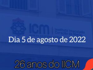 26 anos de existência - Vida e alegria